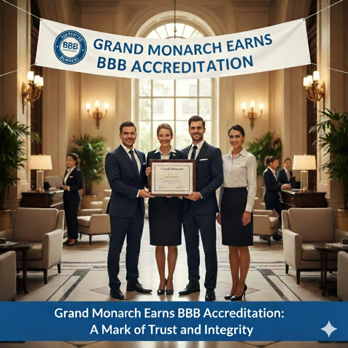 Grand Monarch Earns BBB Accreditation: A Mark of Trust and Integrity